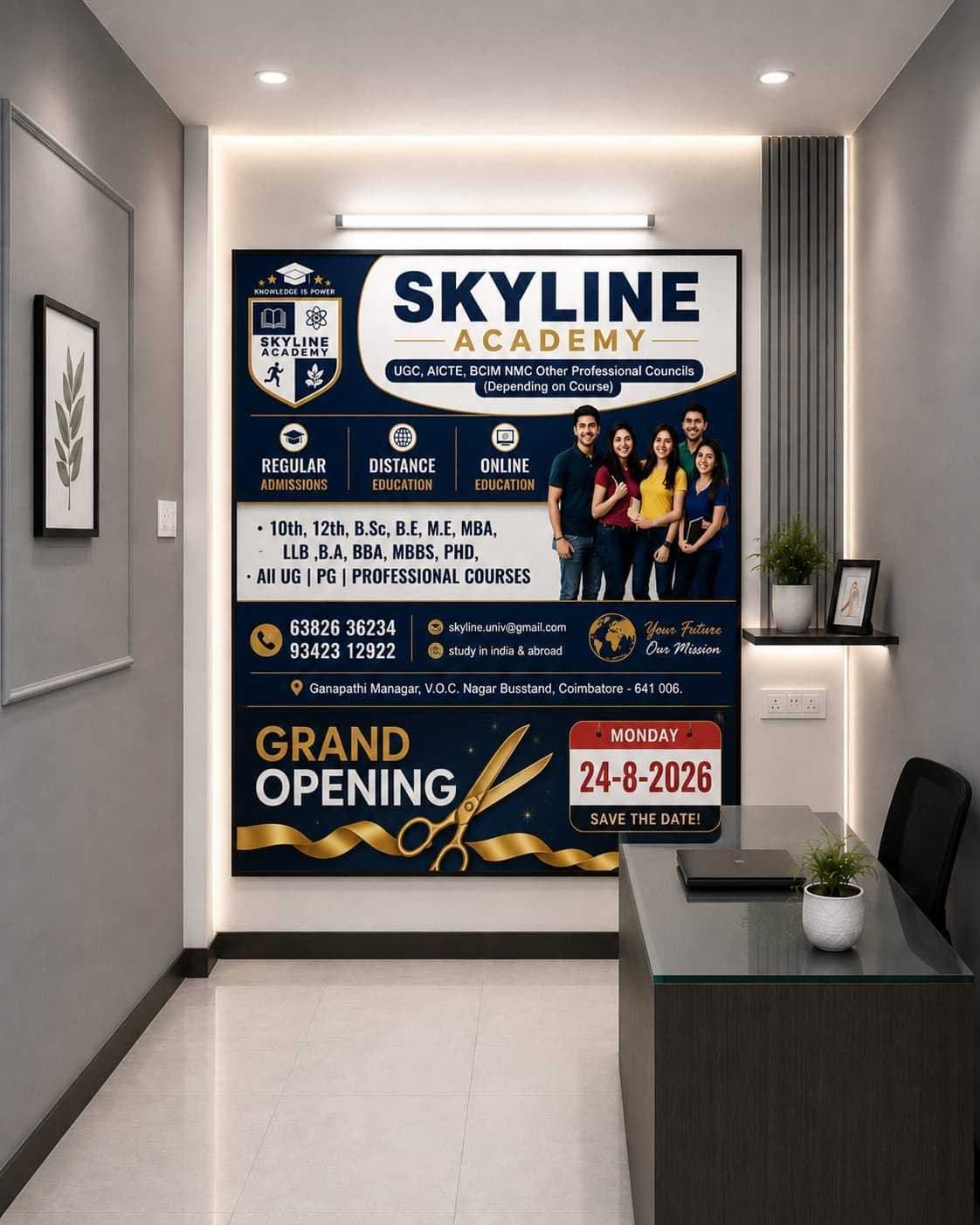 Skyline Academy Ganapathy branch – grand opening